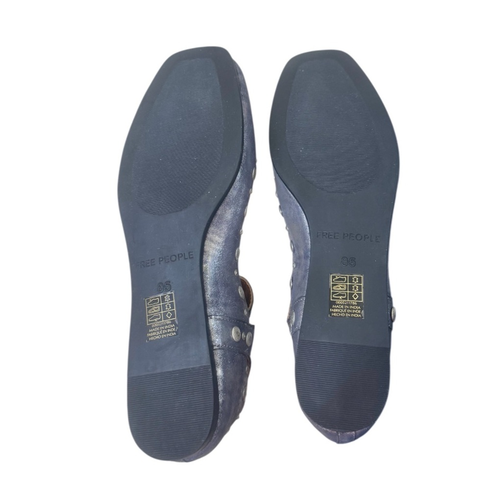💥 FREE PEOPLE distressed MYSTIC Mary Jane flats women’s size 8.5 💥LIKE NEW - Picture 16 of 16